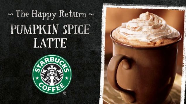 Starbucks:  New Pumpkin Spice Latte Recipe