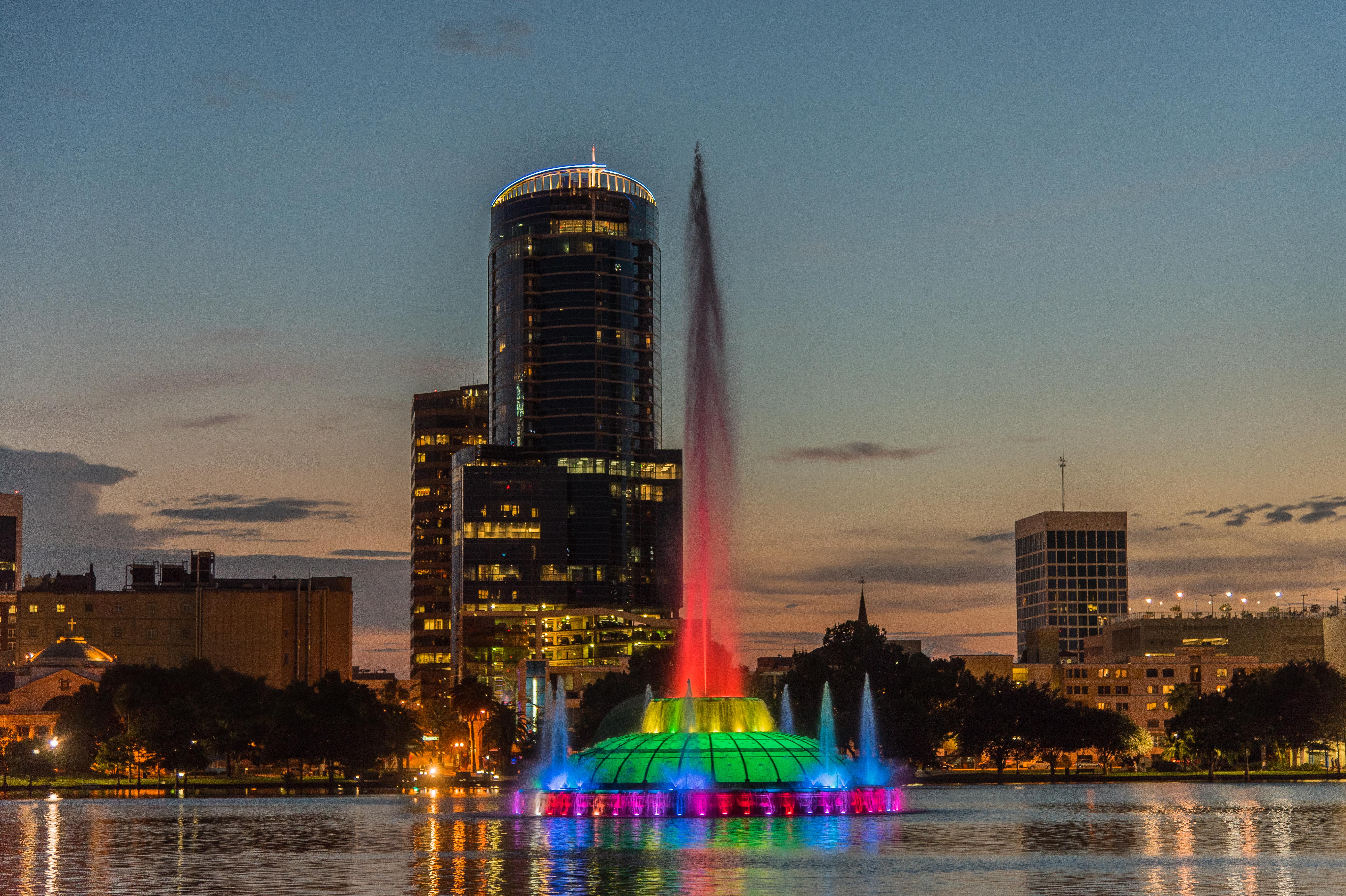 Photo Contest: Orlando United Fountain at Lake Eola Park