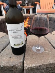 Fire Pit and Wine